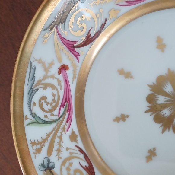 Royale Rinceaux Limoges plate - Picture 3 of 5